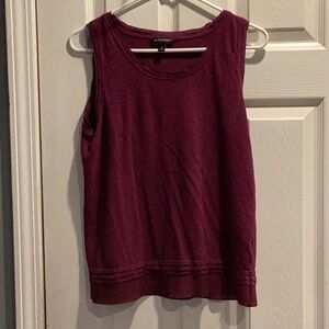 Banana Republic Red Sleeveless Tank Top